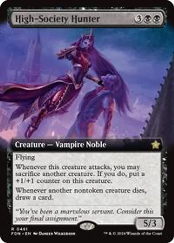 High-Society Hunter (Extended Art) (Foil)