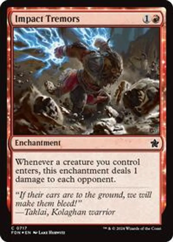 Impact Tremors (Foil)