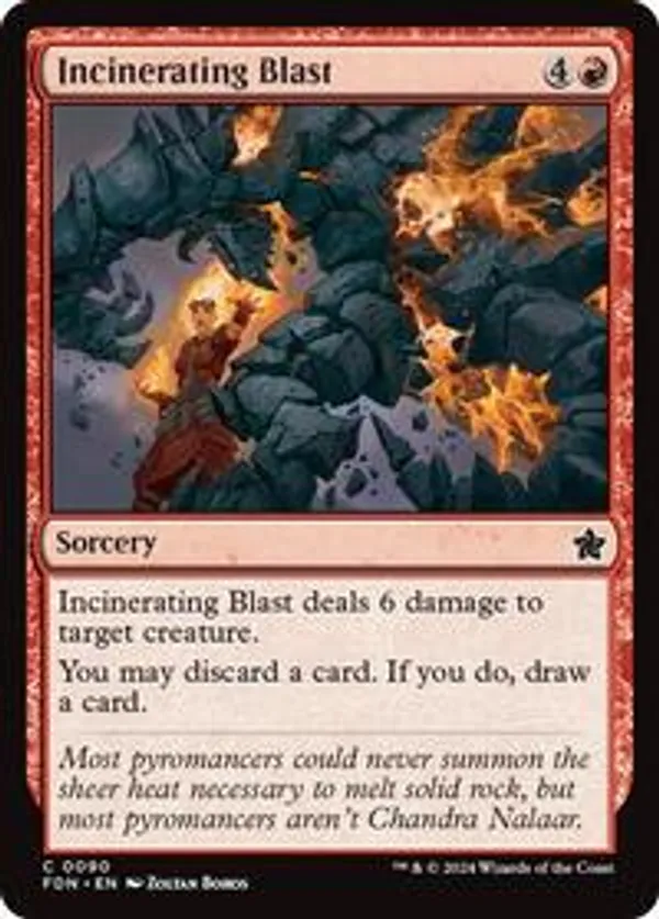Incinerating Blast (Foil)