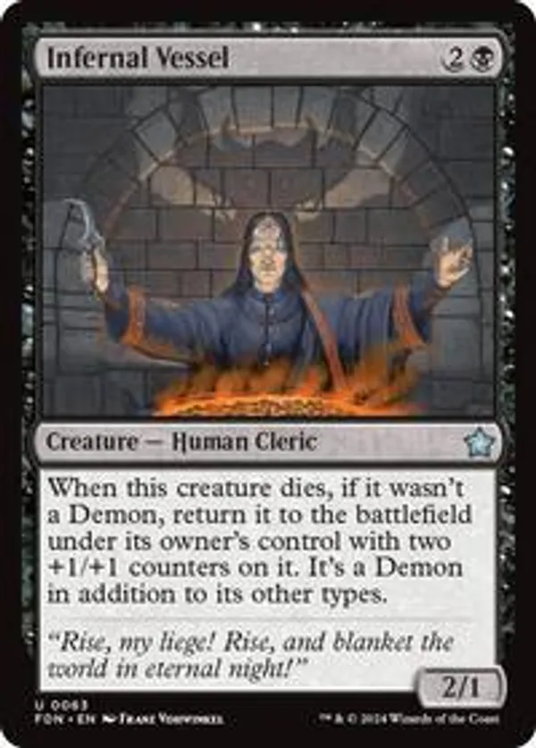 Infernal Vessel (Foil)