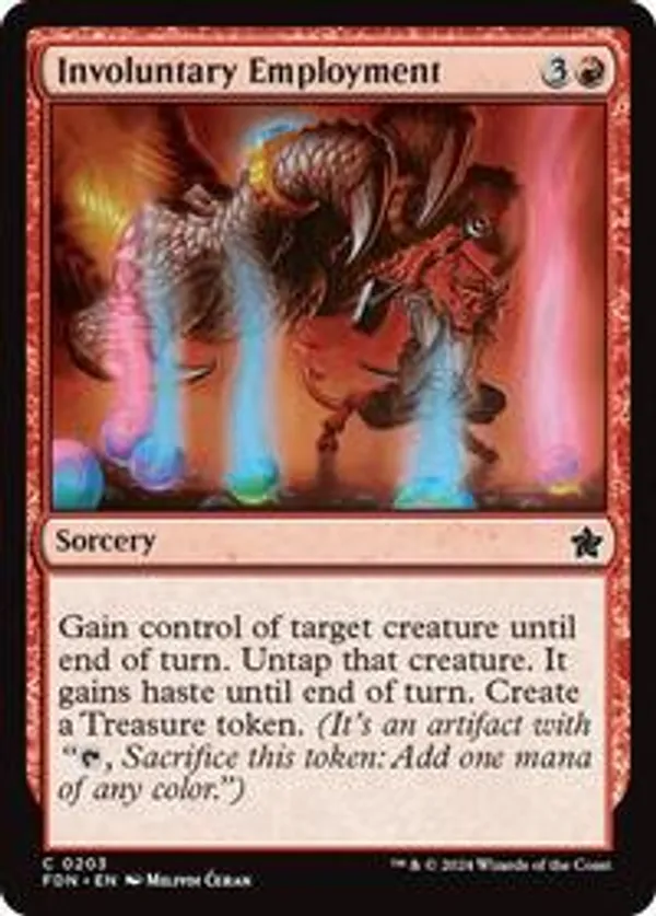 Involuntary Employment (Foil)