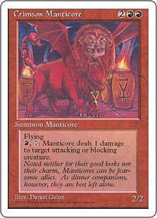 Crimson Manticore Crimson Manticore