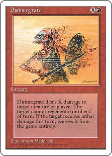 Disintegrate Disintegrate