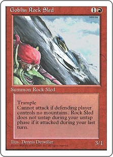 Goblin Rock Sled Goblin Rock Sled