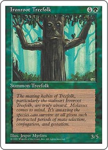 Ironroot Treefolk Ironroot Treefolk