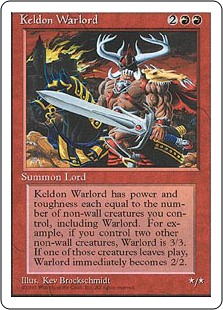 Keldon Warlord Keldon Warlord