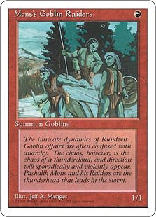 Mons's Goblin Raiders Mons's Goblin Raiders