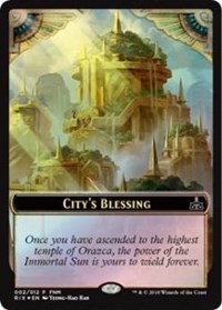 City's Blessing // Elemental Double-sided Token