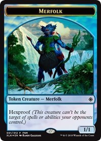 Merfolk // Treasure (001) Token