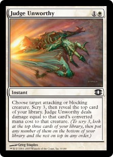 Judge Unworthy (Foil)