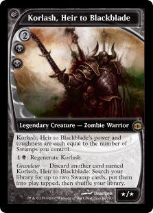 Korlash, Heir to Blackblade (Foil)