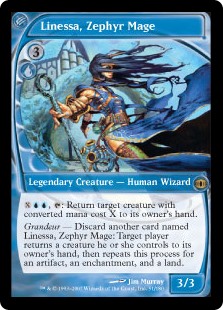 Linessa, Zephyr Mage (Foil)