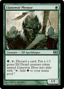 Llanowar Mentor (Foil)
