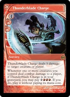Thunderblade Charge (Foil)