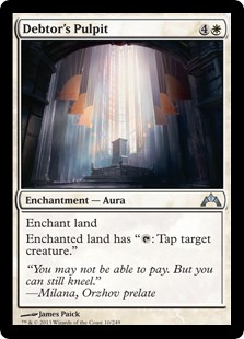 Debtor's Pulpit (Foil)