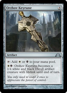 Orzhov Keyrune (Foil) Orzhov Keyrune (Foil)
