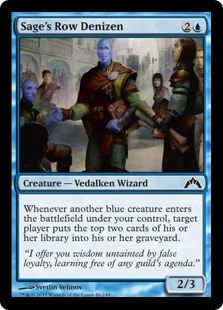 Sage's Row Denizen (Foil) Sage's Row Denizen (Foil)