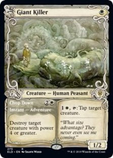 Giant Killer // Chop Down (Showcase Foil)