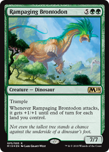 Rampaging Brontodon (2018 Gift Pack)
