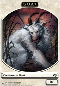 Token - Goat White 0/1 (Eventide)