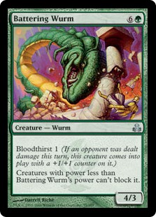 Battering Wurm (Foil)