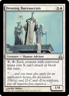 Droning Bureaucrats (Foil)