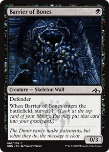 Barrier of Bones