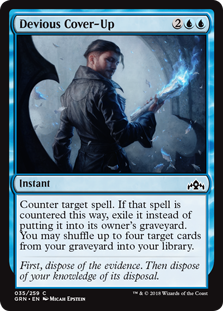 Devious Cover-Up (Foil)