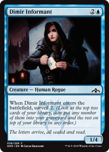 Dimir Informant (Foil)