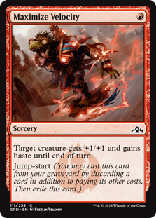 Maximize Velocity (Foil)