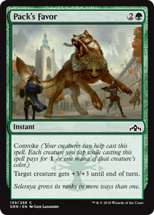 Pack's Favor (Foil)
