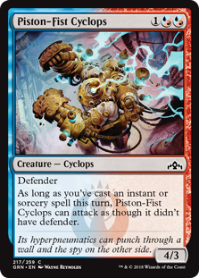 Piston-Fist Cyclops (Foil)
