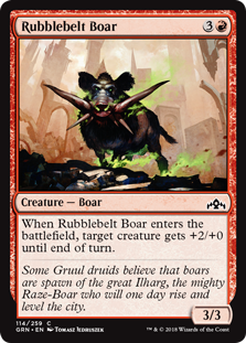 Rubblebelt Boar (Foil)