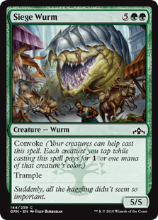Siege Wurm (Foil)