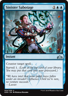 Sinister Sabotage (Foil)
