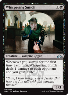 Whispering Snitch (Foil)