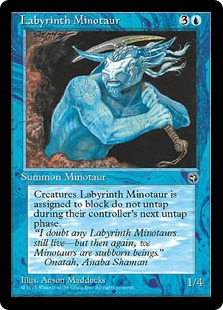 Labyrinth Minotaur (Axe)