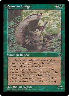 Rysorian Badger Rysorian Badger