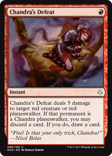 Chandra's Defeat (Foil)