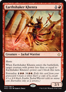 Earthshaker Khenra (Foil) Earthshaker Khenra (Foil)