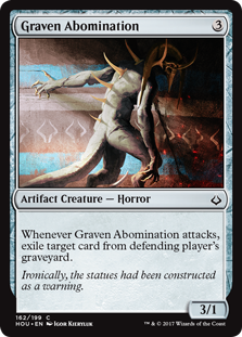 Graven Abomination (Foil) Graven Abomination (Foil)