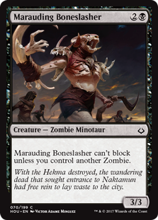 Marauding Boneslasher (Foil)