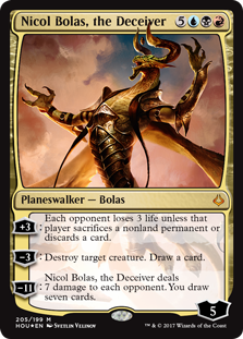 Nicol Bolas, the Deceiver (Foil)