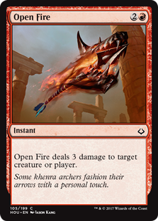 Open Fire (Foil)
