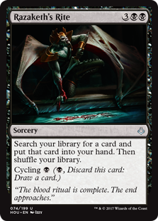 Razaketh's Rite (Foil)