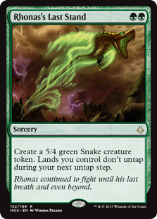 Rhonas's Last Stand (Foil)