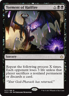 Torment of Hailfire (Foil)