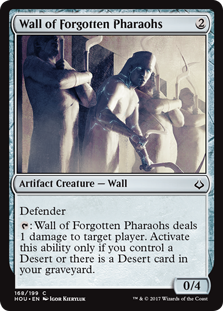 Wall of Forgotten Pharaohs (Foil)