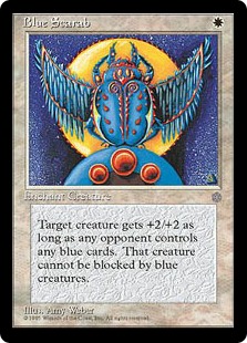 Blue Scarab