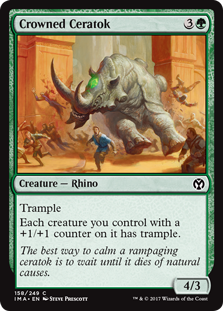 Crowned Ceratok (Foil)